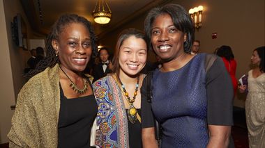 First Lady of NYC Chirlaine McCray and guests. Photo by Dario Calmese Jr