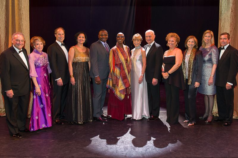  Gala Co-Chairs with Artistic Director Robert Battle and Artistic Director Emerita Judith Jamison
