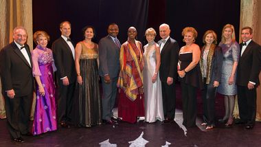  Gala Co-Chairs with Artistic Director Robert Battle and Artistic Director Emerita Judith Jamison