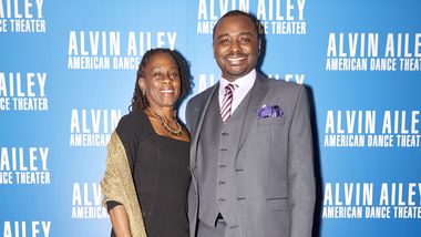 First Lady of NYC Chirlaine McCray and Artistic Director Robert Battle