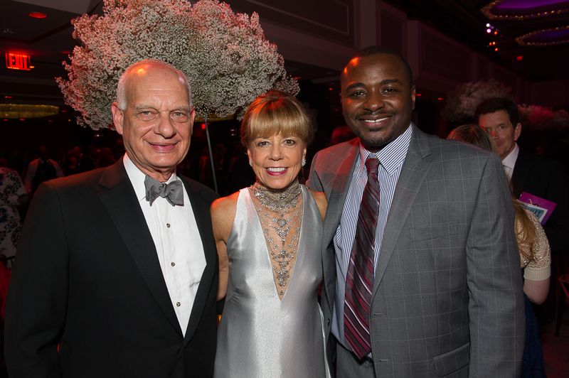 Gala Co-Chairs Eric J. and Daria Wallach with Artistic Director Robert Battle