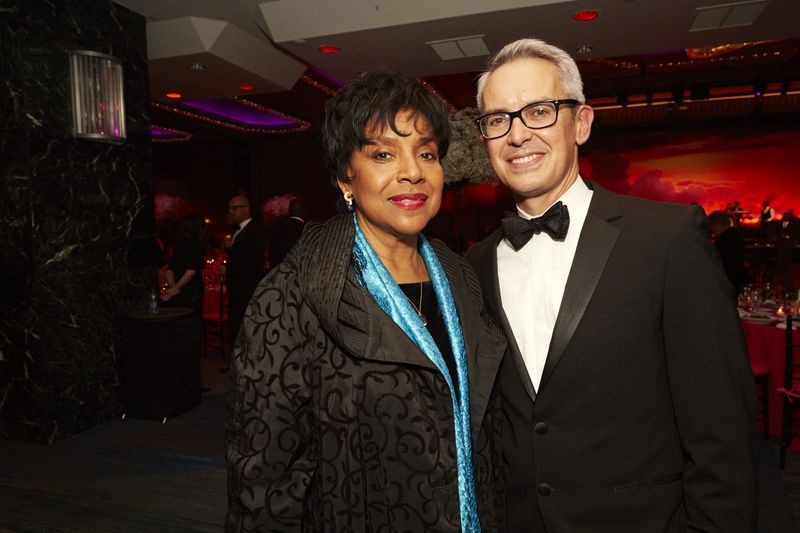 Phylicia Rashad and Executive Director Bennett Rink