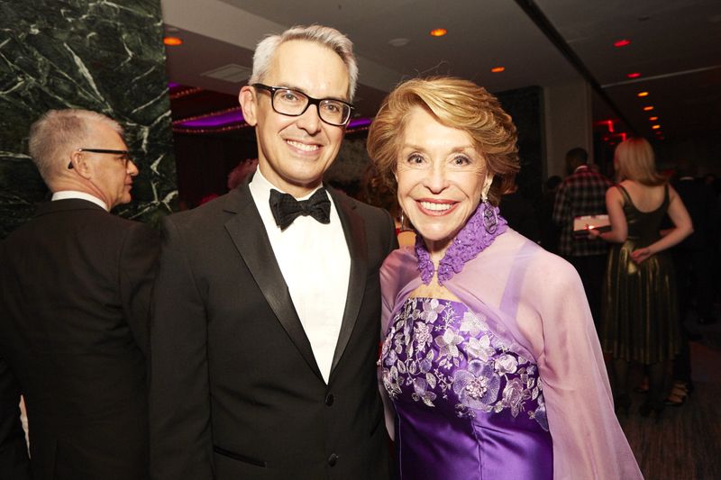 Executive Director Bennett Rink and Gala Co-chair Joan Weill