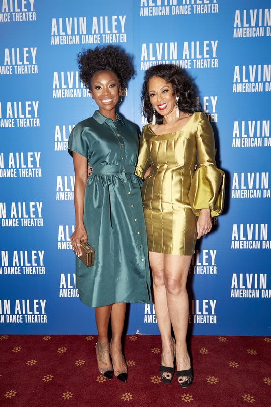 Honorary Chair Brandy Norwood and Debra Martin Chase