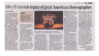 Pittsburgh Tribune-Review - Ailey II Extends Legacy Of Great American Choreographer