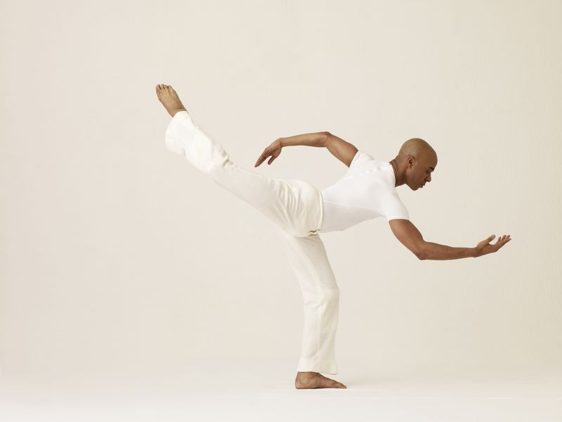 Former Ailey dancer Matthew Rushing in Alvin Ailey's Revelations