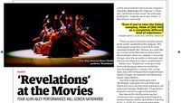 Backstage - 'Revelations' At The Movies