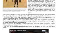 US News - American Dancers Teach Technique, Confidence in South Africa