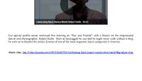 Fox News - Celebrating Black History Month Robert Battle