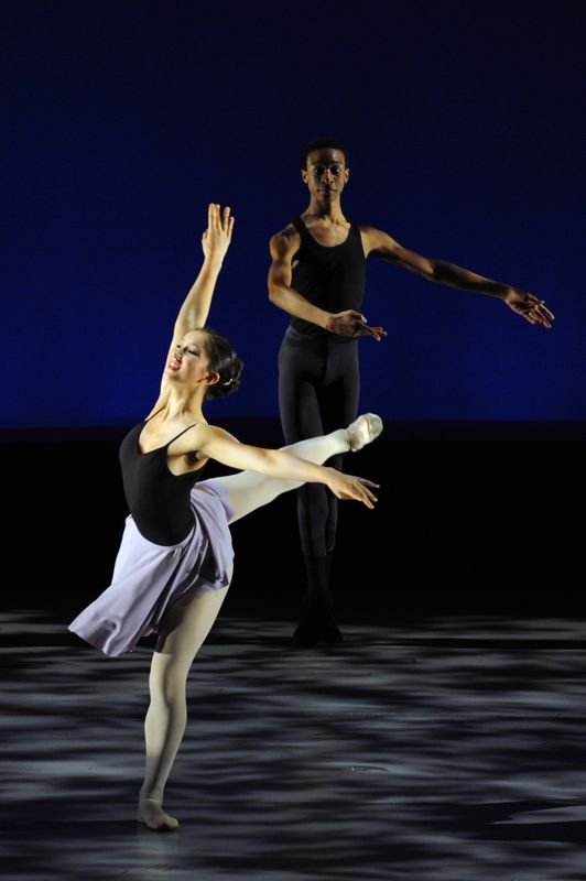 Students of The Ailey School in 'Divertimento' by Pedro Ruiz