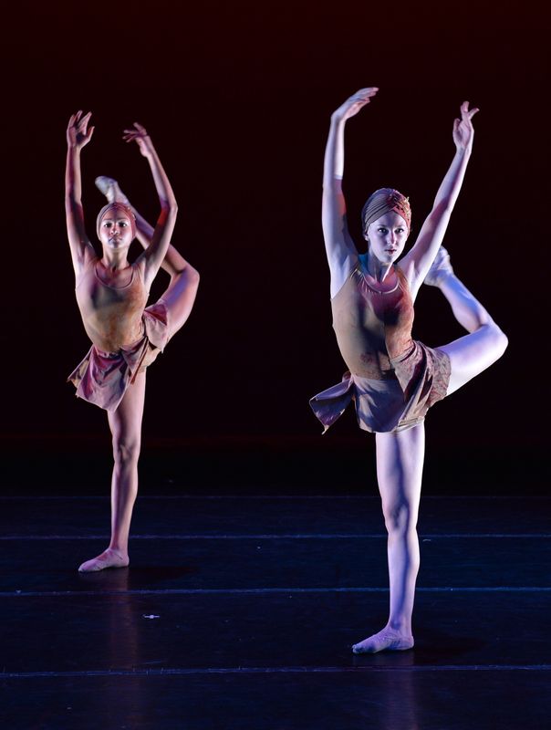 Students of The Ailey School in 'The Edge of the Edge' by Theresa Ruth Howard