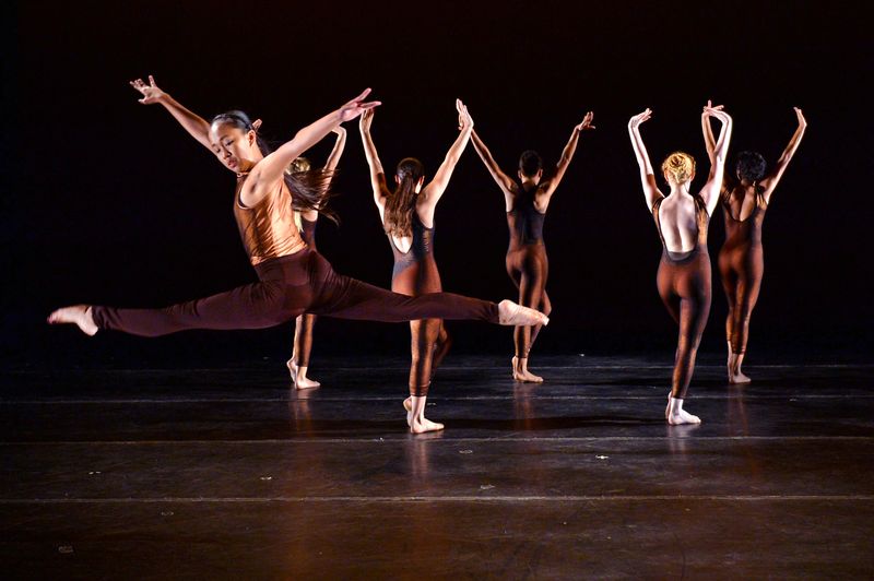 Students of The Ailey School in 'Fallen Angels' by Christian von Howard