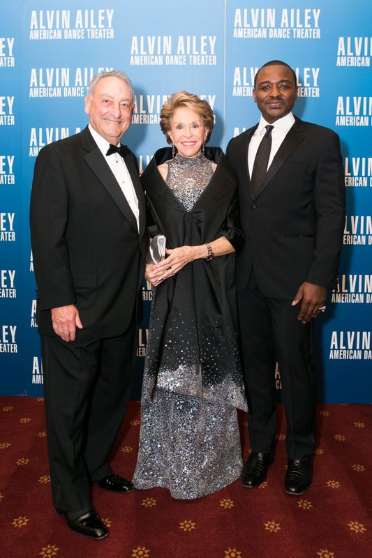 Sanford I Weill, Joan Weill and Robert Battle