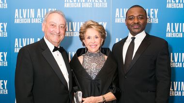 Sanford I Weill, Joan Weill and Robert Battle