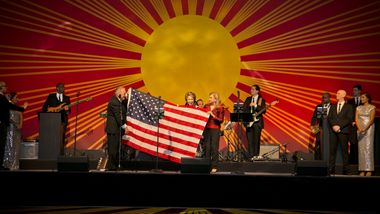 Congresswoman Carolyn Maloney, Joan Weill and Sanford Weill