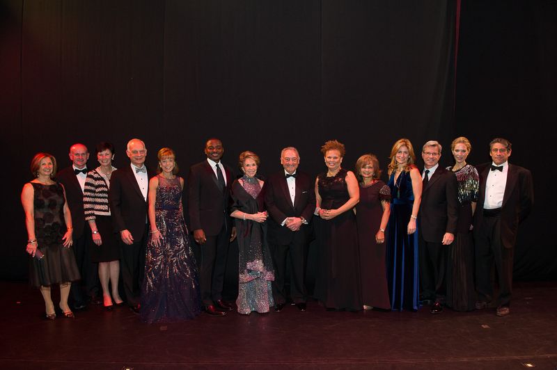 Gala Co-Chairs with Honoree Joan H. Weill and Robert Battle