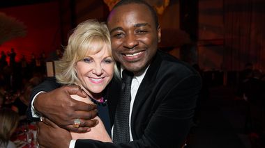 Elaine Wynn and Robert Battle