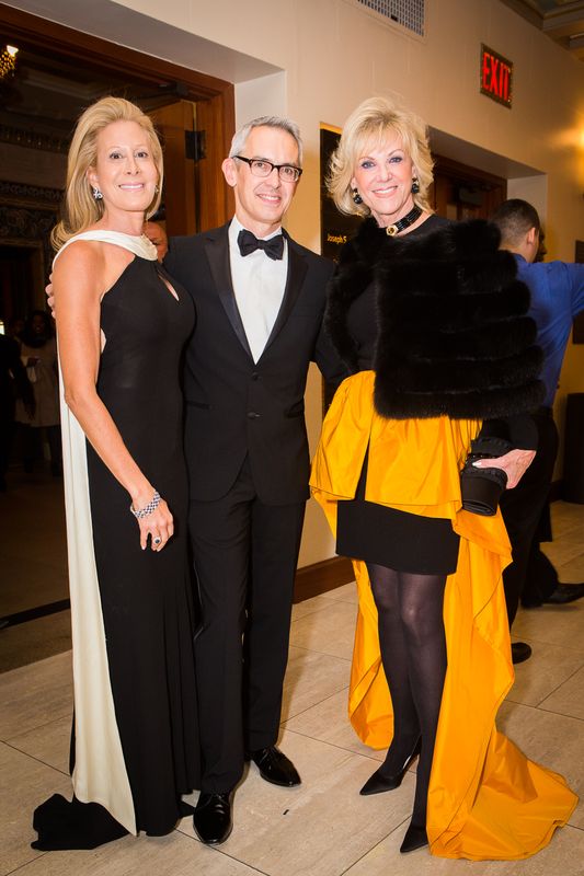 Jillian Manus, Bennett Rink, and Elaine Wynn 