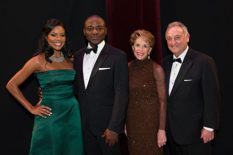 Actress and Honorary Chair Gabrielle Union with Artistic Director Robert Battle and Joan and Sanford Weill