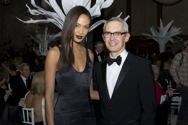 Joan Smalls and Executive Director Bennett Rink