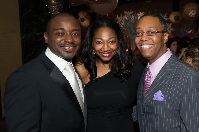 Robert Battle with Eboni and Rossi Turman