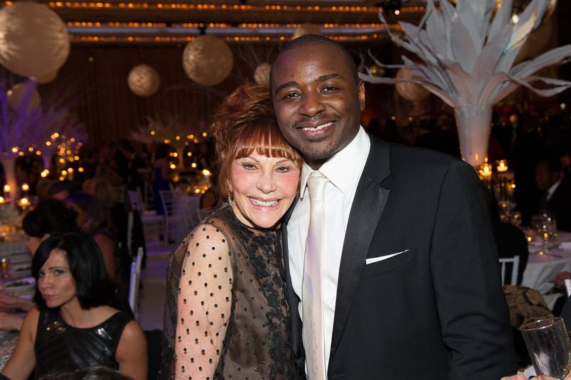 Glorya Kaufman and Robert Battle