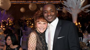 Glorya Kaufman and Robert Battle