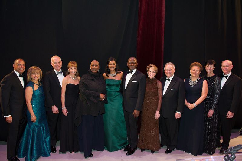 Gala Chairs with Actress and Honorary Chair Gabrielle Union and Artistic Director Robert Battle
