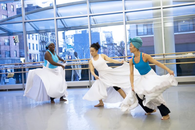 Afro Cuban Class at the Ailey Extension. Photo by Kyle Froman 
