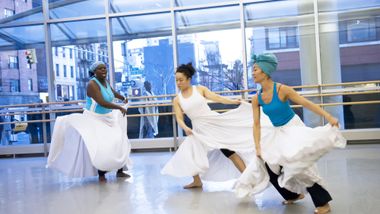 Afro Cuban Class at the Ailey Extension. Photo by Kyle Froman 