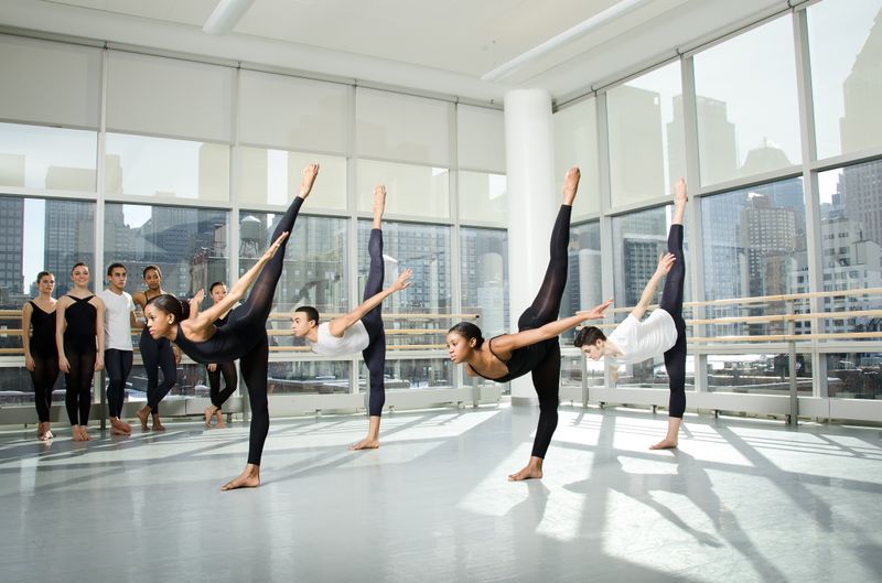 Students from The Ailey School's Professional Division