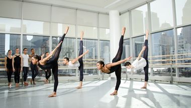 Students from The Ailey School's Professional Division