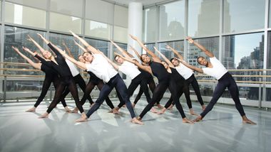 Students from The Ailey School's Professional Division