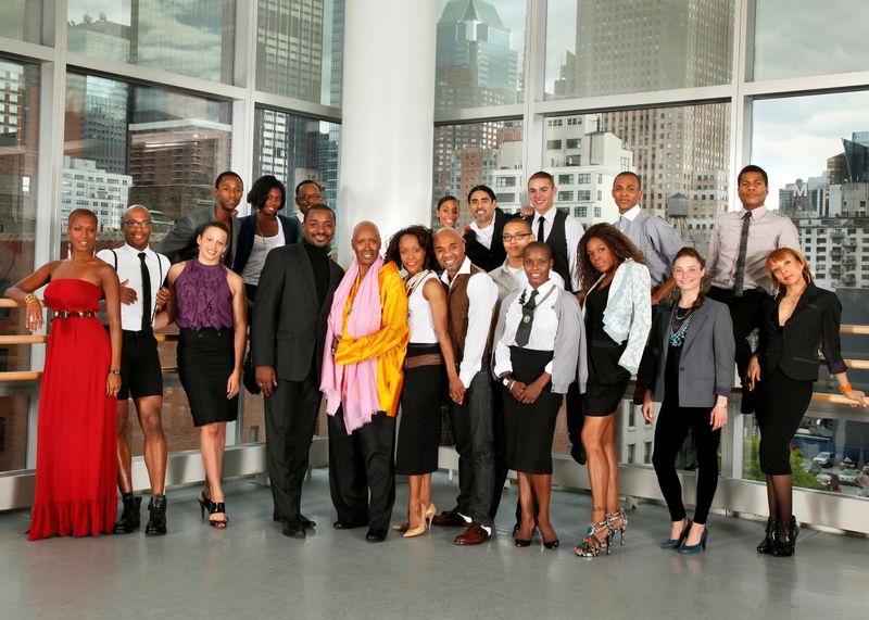Judith Jamison and Robert Battle with Alvin Ailey American Dance Theater