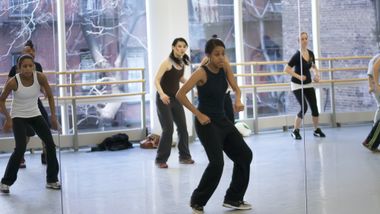 Hip-Hop class at Ailey Extension