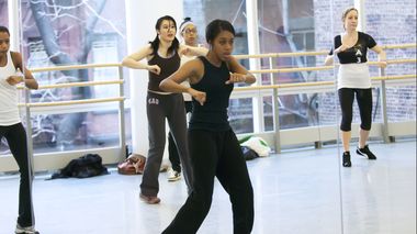 Hip-Hop class at Ailey Extension