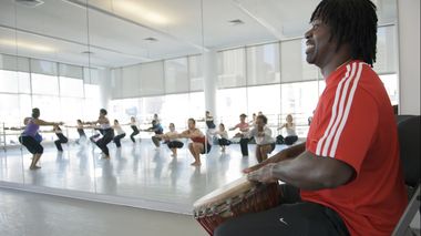 Horton class at Ailey Extension