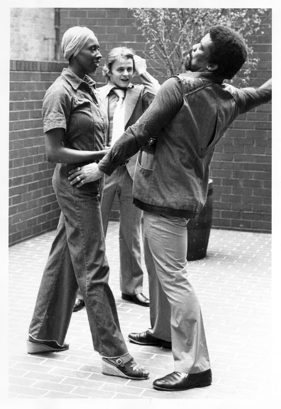 Judith Jamison, Mikhail Baryshnikov, and Alvin Ailey
