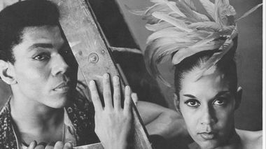 Alvin Ailey and Carmen de Lavallade. Photo by Jack Mitchell. (©) Alvin Ailey Dance Foundation, Inc. and Smithsonian Institution