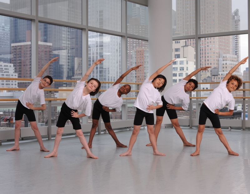 The Ailey School Athletic Boys in Horton class 