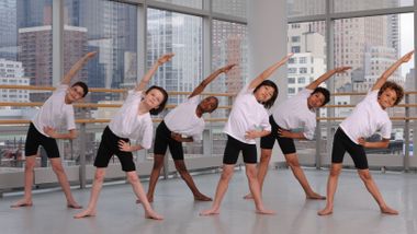 The Ailey School Athletic Boys in Horton class 