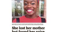 Miami Herald - She Lost Her Mother But Found Her Voice