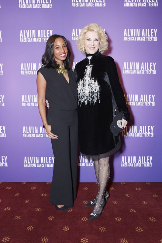 Elaine Wynn and guest