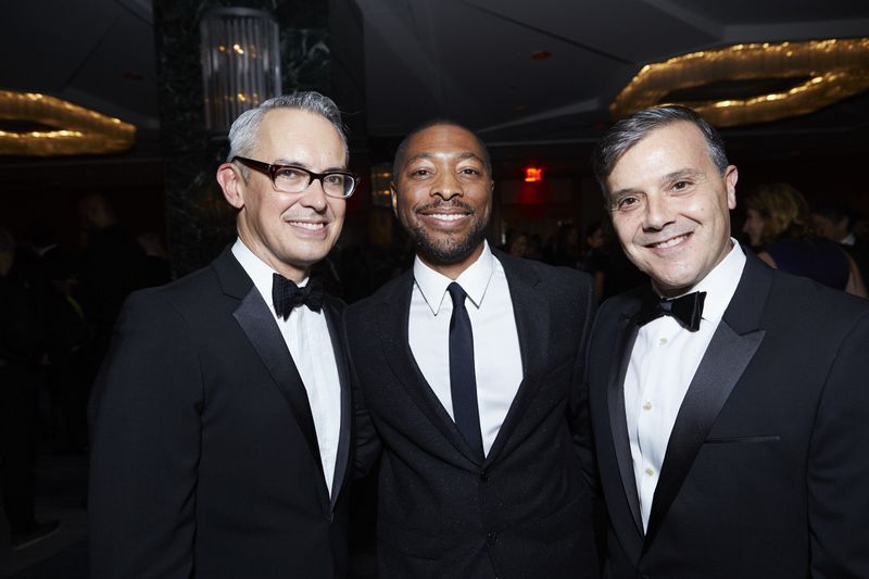 Exexcutive Director Bennett Rink, Kyle Abraham, and David Bowen