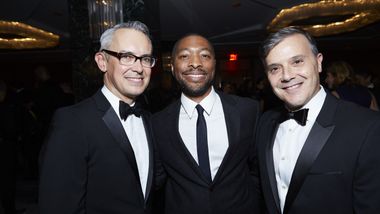 Exexcutive Director Bennett Rink, Kyle Abraham, and David Bowen
