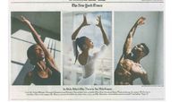 The New York Times - A Season Of Returning, Ascending And Dreaming At Ailey