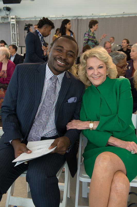 Artistic Director Robert Battle and Elaine P. Wynn