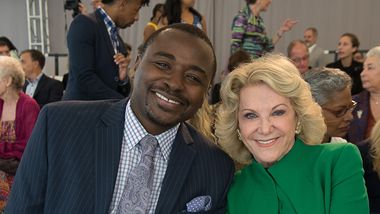 Artistic Director Robert Battle and Elaine P. Wynn