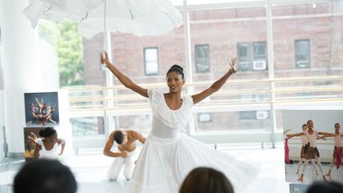 Jacqueline Green and members of Ailey II