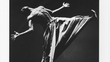 Alvin Ailey in Alvin Ailey's Hermit Songs. Photo by Jack Mitchell. (©) Alvin Ailey Dance Foundation, Inc. and Smithsonian Institution